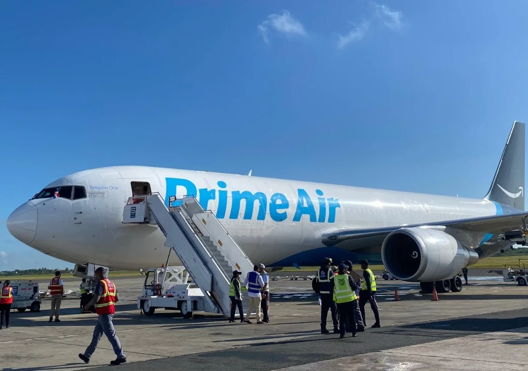 ¡Ya está en el país! Amazon hace su primer aterrizaje oficial en suelo dominicano