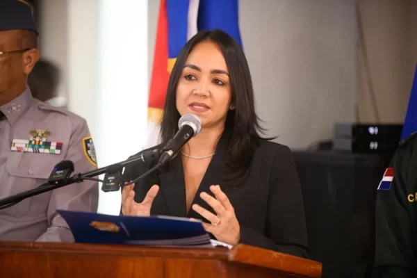 Faride Raful, ministra de Interior y Policía.