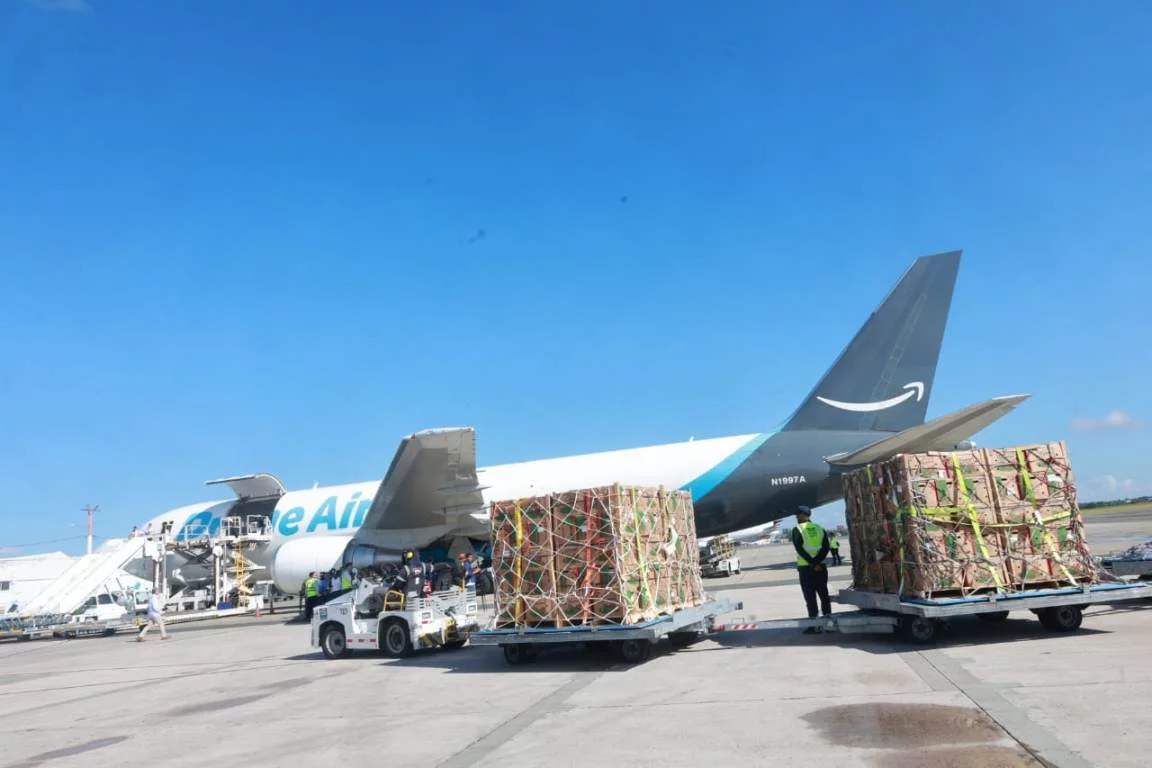 Amazon Air despega en RD: primer vuelo lleva 10 mil kilos de vegetales ...