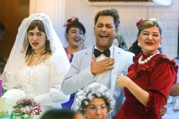 La boda de Frank y Mechy