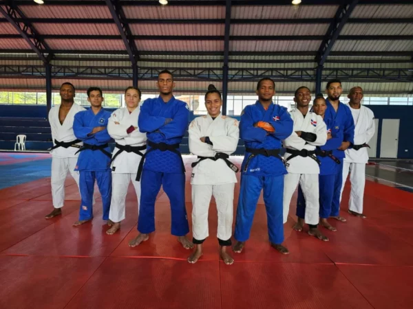 Delegación de judo