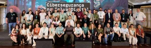 Periodistas de Latinoamérica junto a los especialistas de Kaspersky, al final de la  décimo quinta edición de ‘Cyber Security Week’, en el hotel Uiara Amazon Resort.