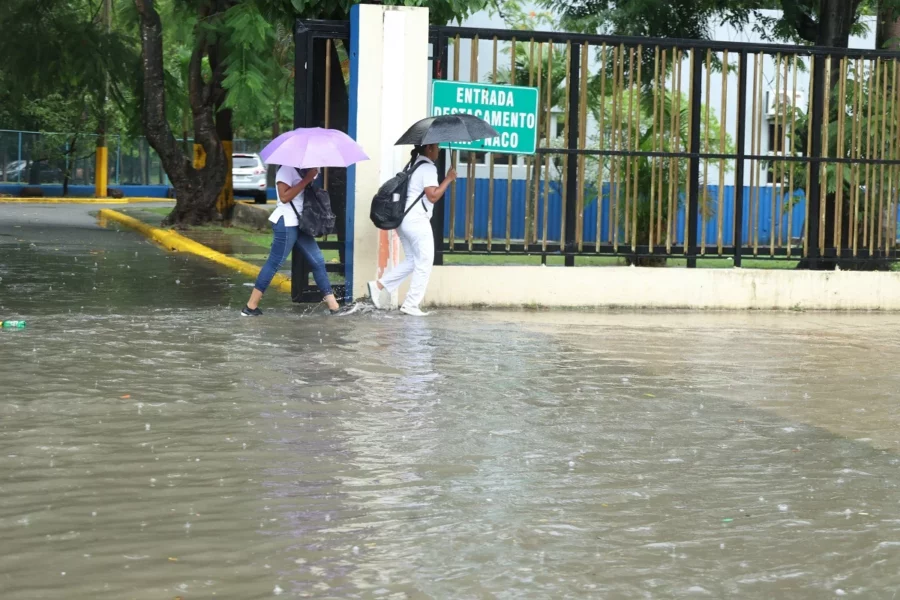 lluvia en naco