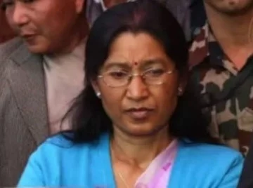 nepal, esposa exprimer ministro