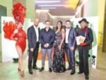 Jean Carlos Mejía, Ramón  Romero, Luz  Michel  y   Néstor  García.