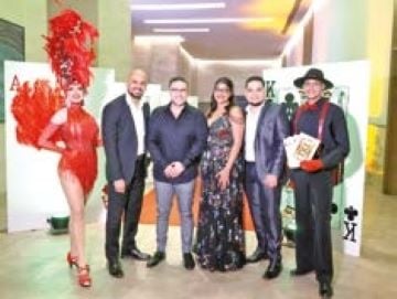Jean Carlos Mejía, Ramón  Romero, Luz  Michel  y   Néstor  García.