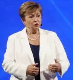 IMF Managing Director Kristalina Georgieva delivers speech at Milken Institute