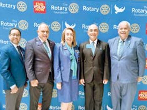 Lenin Francisco, Rubén Goico, Olga Acosta, Juan Benítez y Pedro Vargas