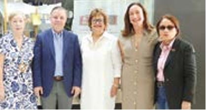 Altagracia Pou Suazo, Joan Ferrer, Ve rónica Sención, Nora Pellerano e Ylonka Nacidit-Perdomo.