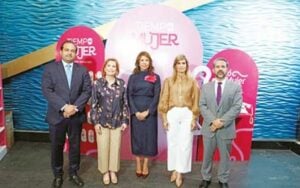 Alberto Bergés González, Patricia González Pitalluga, Patricia Marcano, Jacqueline Gon zález Pittaluga y Giancarlo Sanguinetti.