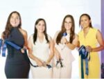 Paola Santana, Orquídea Mejía, Lenis Núñez  y Nelly Tejeda.