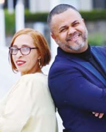 Karina Rivera y Amado Khoury.