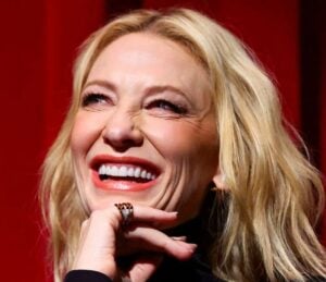La actriz australiana Cate Blanchett .
