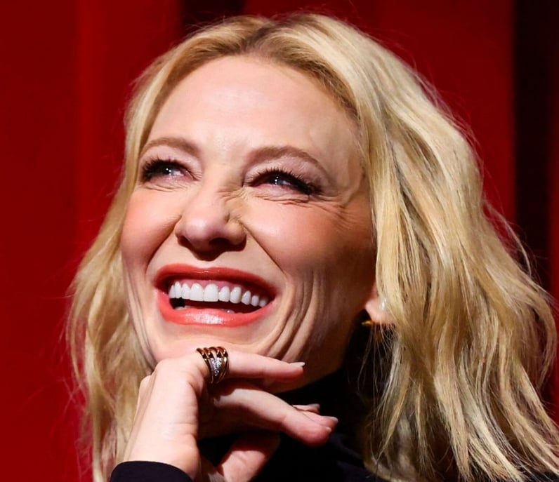 La actriz australiana Cate Blanchett .