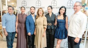 Eduardo Arbaje, Raquel Arbaje de Abinader, Nabil Madera Arbaje, Mónica Arbaje de Madera,  Graciela Abinader Arbaje, Esther Abinader Arbaje y Rafael Madera.