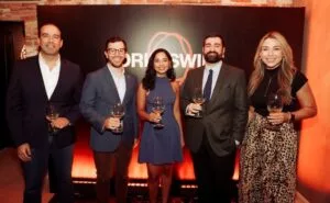 Mariano González, Tomás Calderón, Ana C. Marrero, Eduardo Lleras y Cristina Vargas.