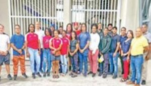 Selección de pesas que estará en campeonato.  AGENCIA