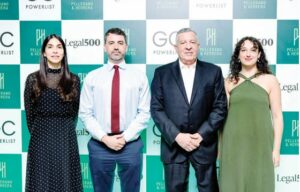 Laura Pellerano, David Freeman, Ricardo Pe llerano y Carmen Godoy.