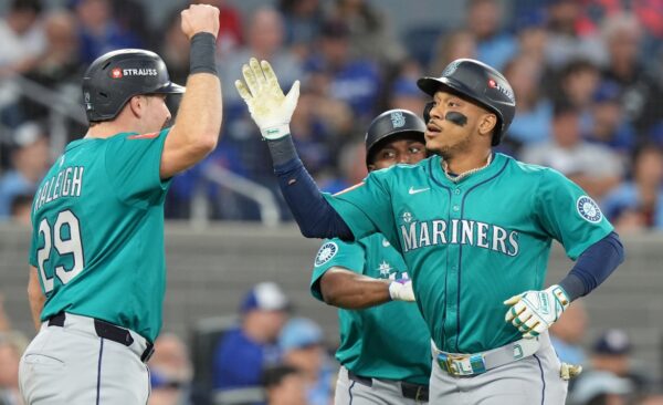 ALCS Mariners Blue Jays Baseball