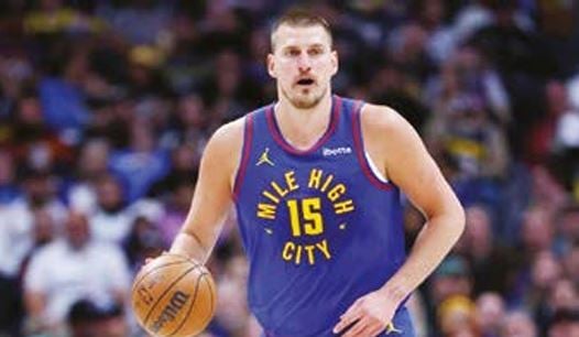 El serbio Nikola Jokic considerado uno de los mejores jugadores de la NBA .