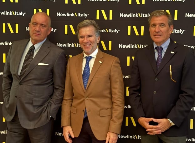 Massimo Costa, Sergio Roitberg y Gustavo Martínez.