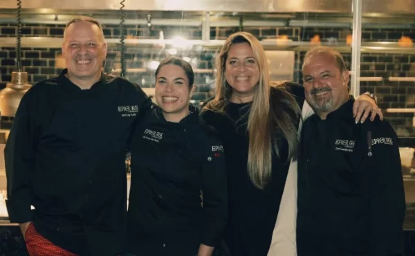Luigi Puello,  Rosa Lía Mejía, Sara Ranghi y  Leandro   Díaz.