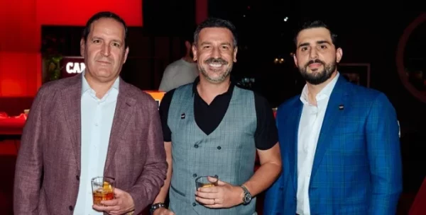 José Antonio Álvarez, Roque del Río y Andrés de Marchena.