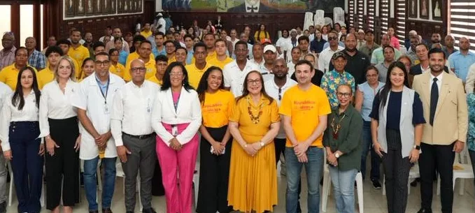 Los participantes que se dieron cita.