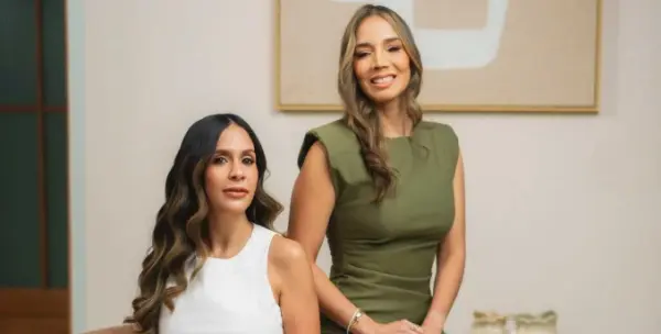 Estrella Martínez y  Gisselle Escaño.