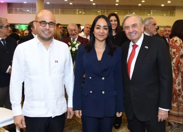 Francisco Alberto Caraballo Núñez,  Faride Raful y Carlos Miguel Aysa González.