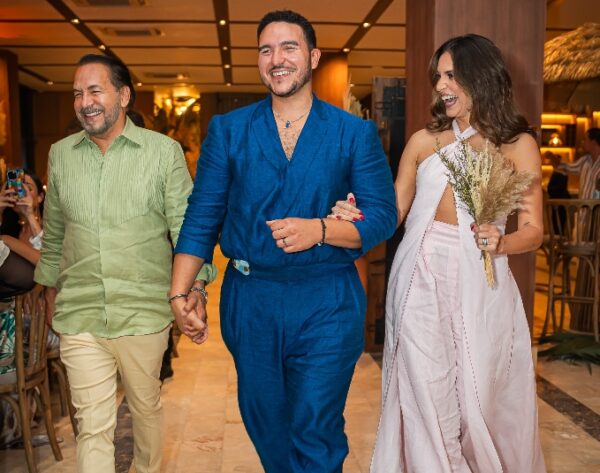 Wladimir Lendof, José Cristian Lagares y Pamela Sued.