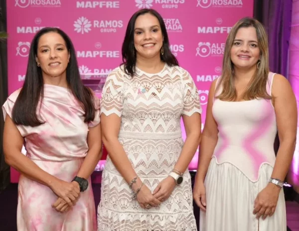 Doris Alburquerque, Vanessa Caminero y Natacha Quiterio.