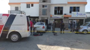 Lugar donde ocurrió el operativo en La Barranquita de Santiago.