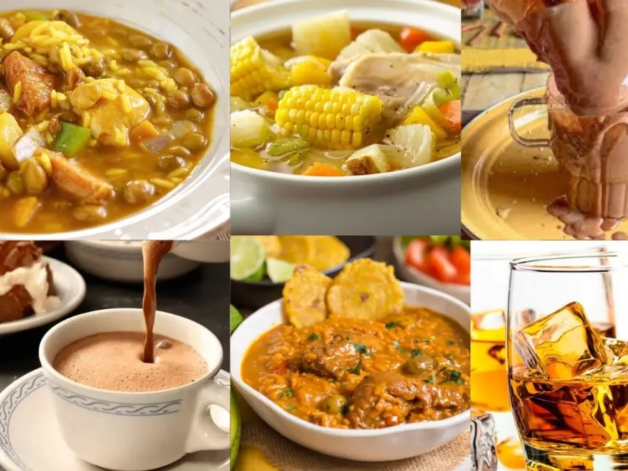 Comidas dominicanas de lluvia