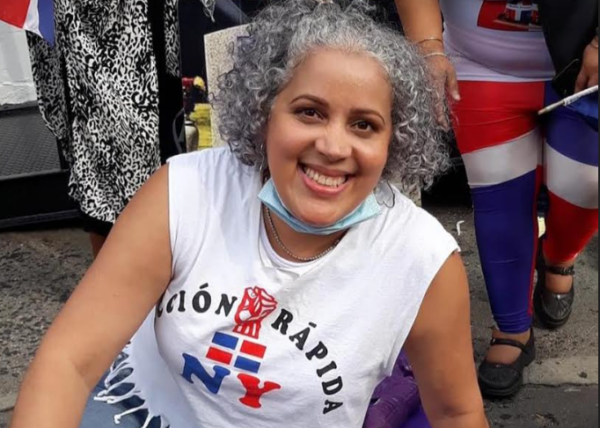 dirigente social-comunitaria en NYC, Dayanara Borbón,
