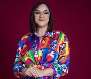 Elizabeth Mena, directora del Programa de Voluntariado.