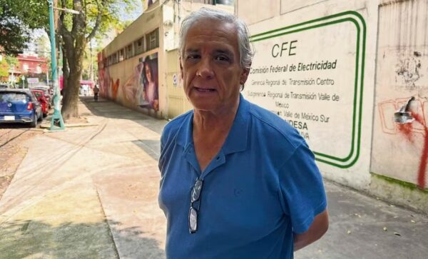 El actor Alejandro Landero