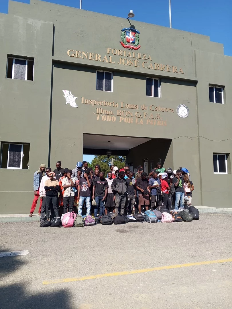 Haitianos detenidos en septiembre