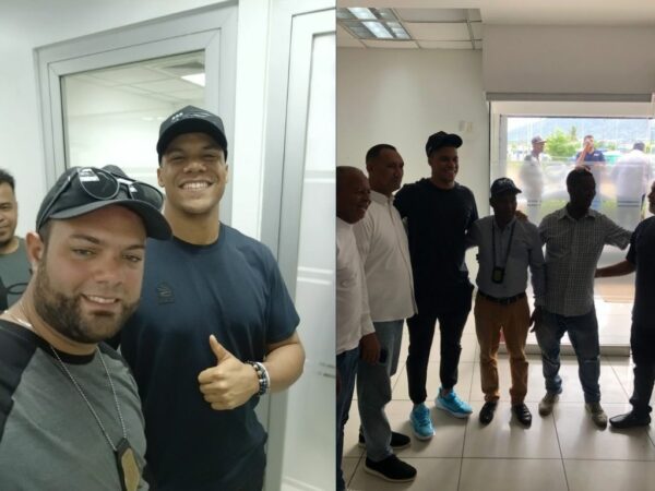 Juan Soto en visita a Puerto Plata.