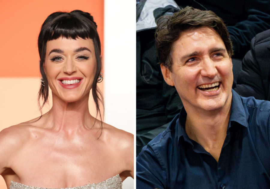 Katy Perry y Justin Trudeau