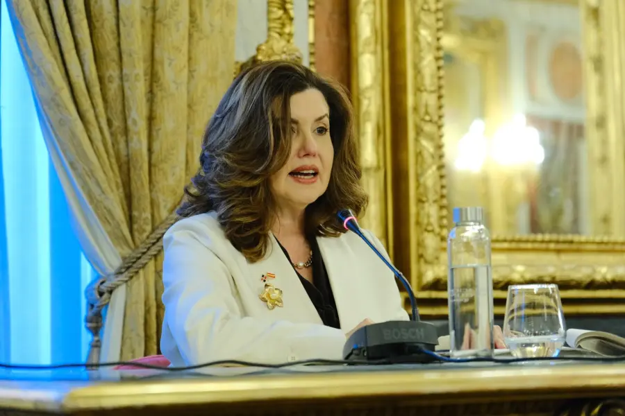 Lucile Houellemont, presidenta de Cámara Santo Domingo