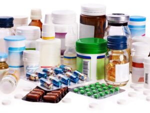 Medicamentos con prescripciones médicas.