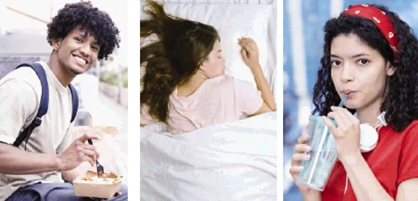 No deben automedicarse, una rutina básica y constante suele ser más efectiva, como hidratarse y dormir bien.