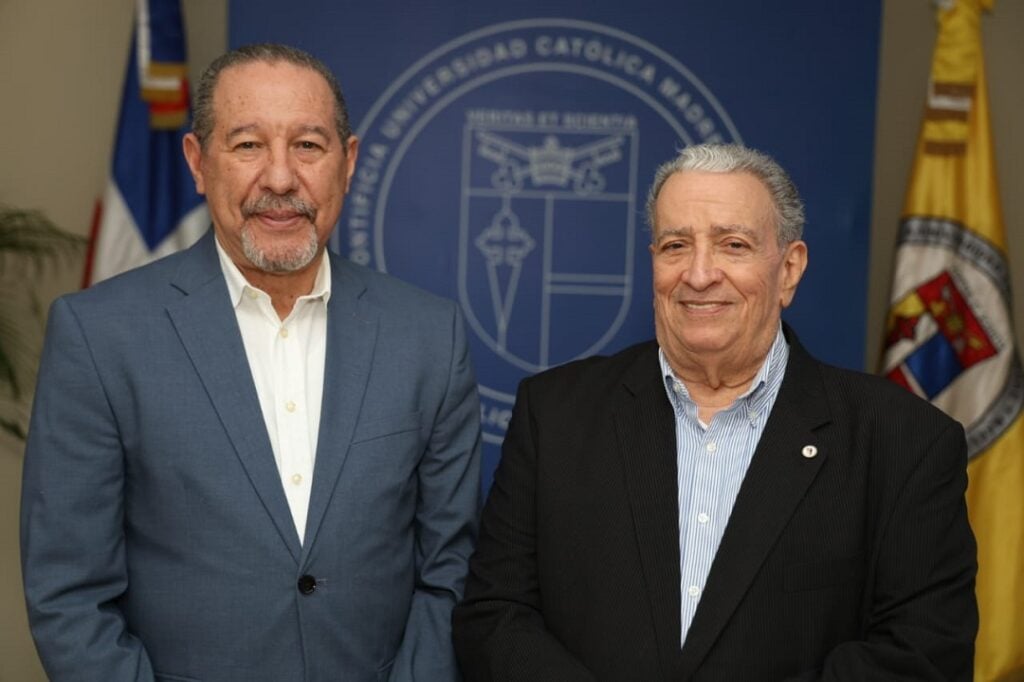 Oscar Amargós y Radhamés Mejía