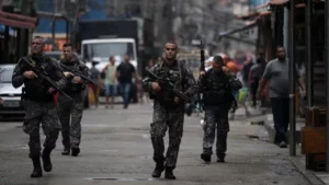 Policías en Brasil