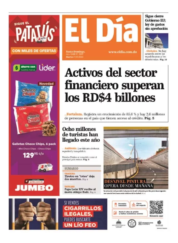 Portada impresa 07-10-2025