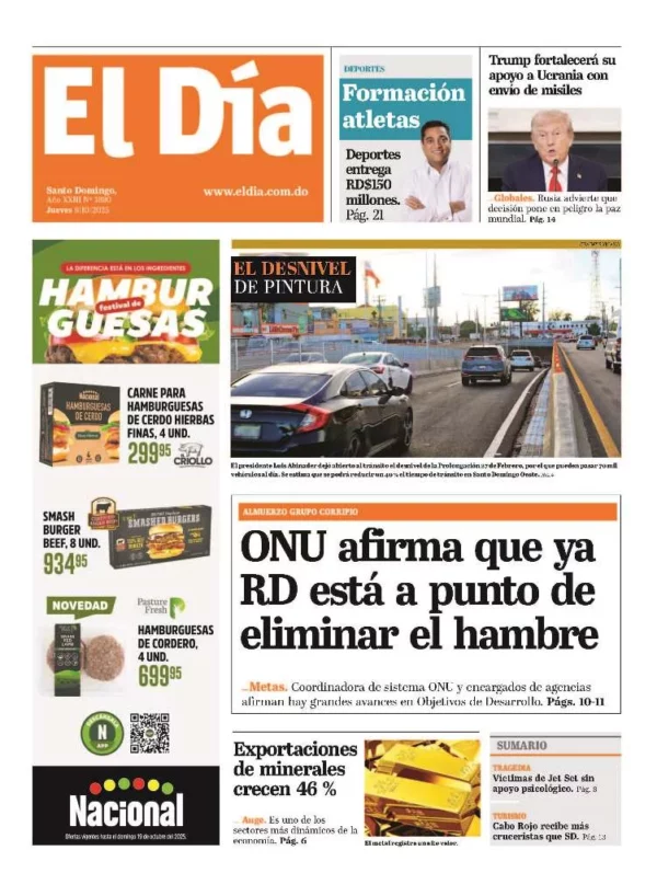 Portada impresa 09-10-2025