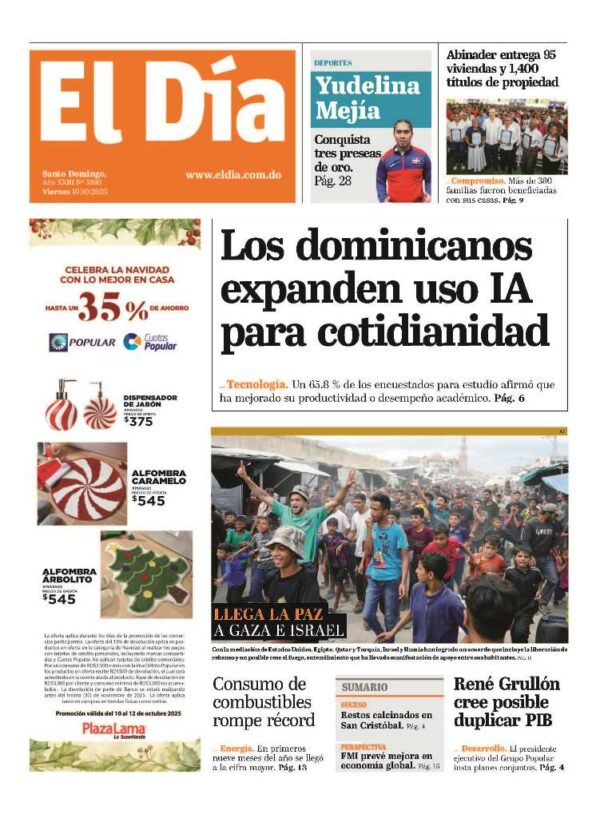 Portada impresa 10-10-2025