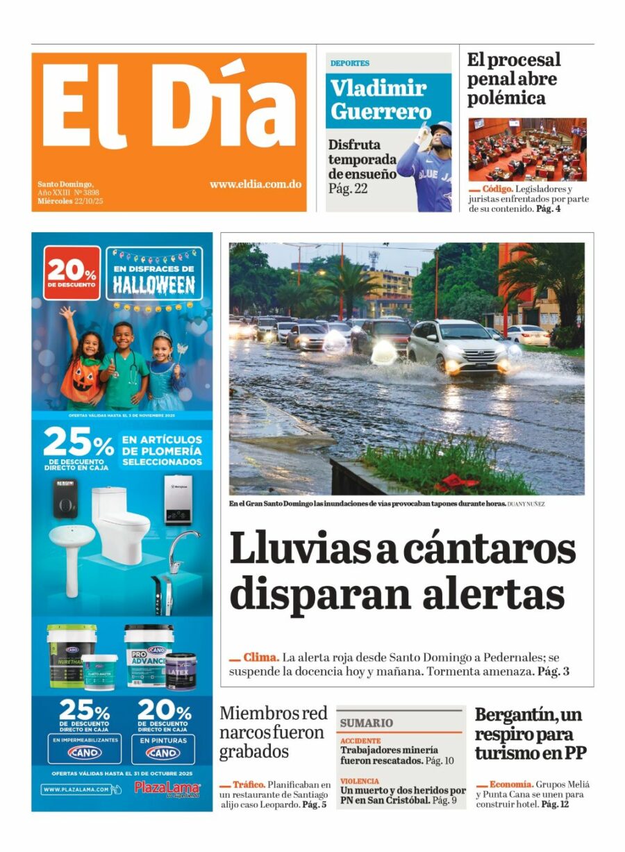 Portada impresa 22-10-2025