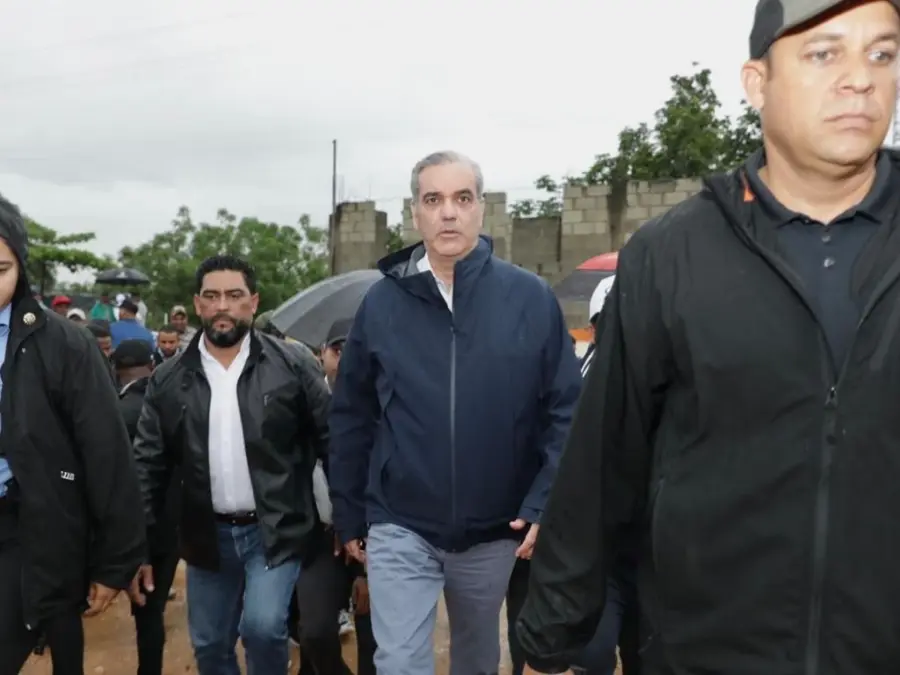 Presidente Abinader-Cañada-Lluvia-Palmarejo